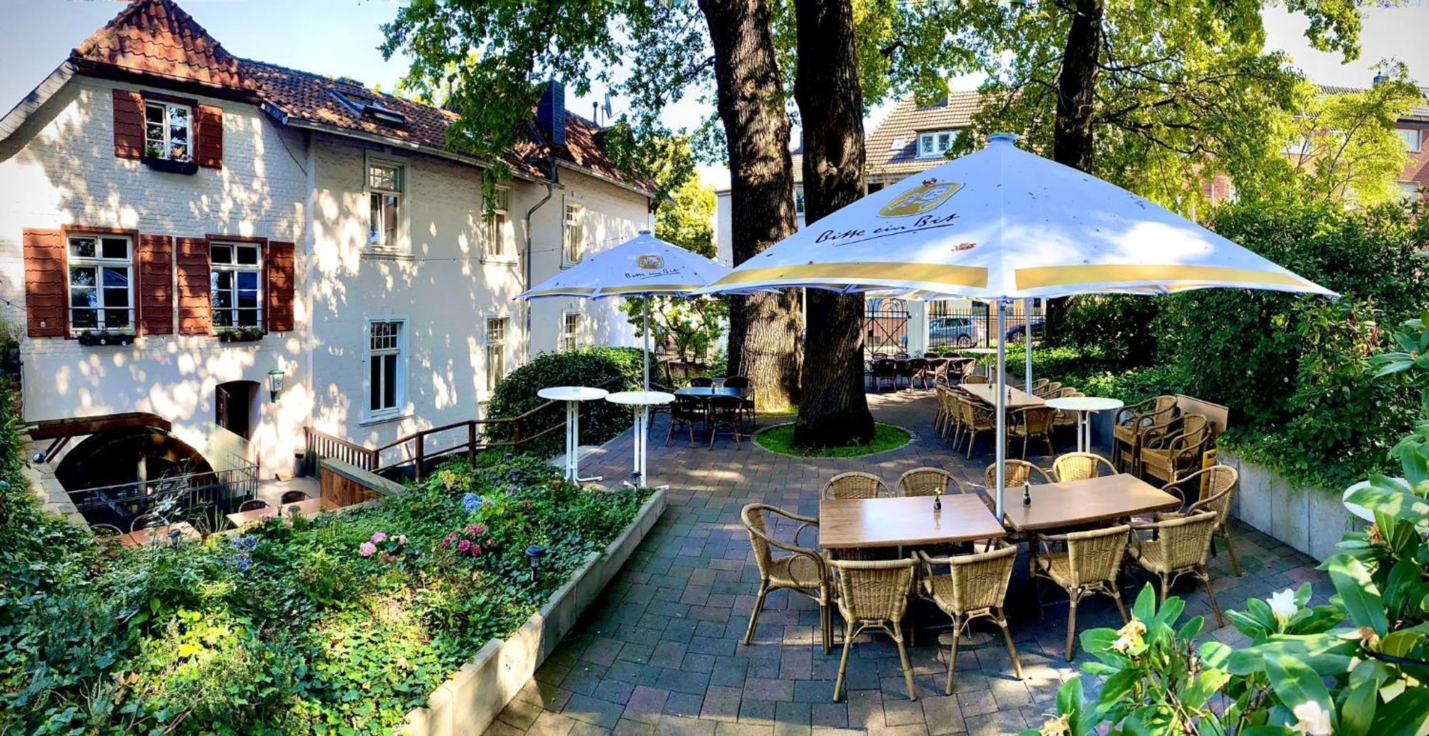 Historischer Gasthof Kaisermuehle - Hotel & Restaurant Viersen Zentrum Exteriér fotografie