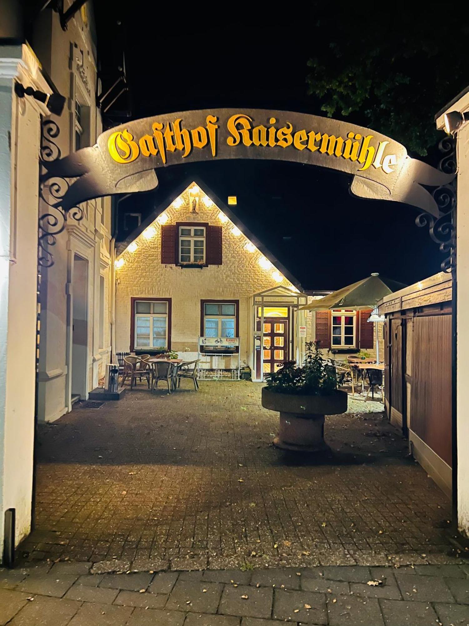 Historischer Gasthof Kaisermuehle - Hotel & Restaurant Viersen Zentrum Exteriér fotografie